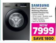 Game Samsung 8Kg Front Loader Washing Machine WW80TA046AX/FA offer