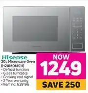 Game Hisense 20L Microwave Oven H20MOMS11 offer