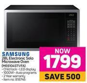 Game Samsung 28L Electronic Solo Microwave Oven ME6104ST1/FA offer
