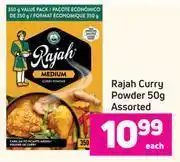 Game Rajah Curry Powder Assorted-50g Each offer