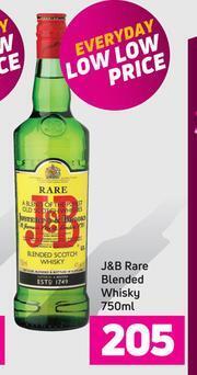 Game J&B Rare Blended Whisky-750ml offer