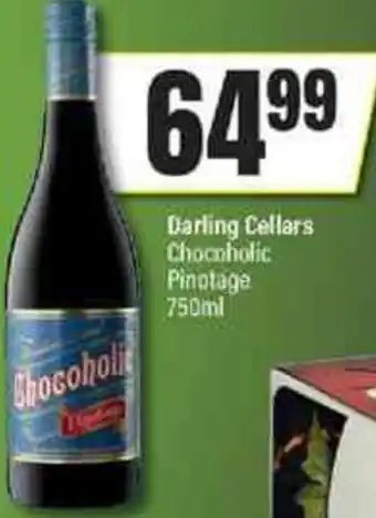 Spar Tops Darling Callars Chocoholic Pinotage 750ml offer