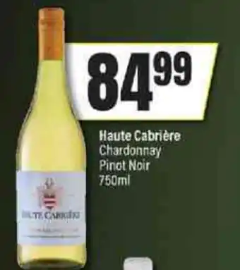 Haute Cabriére Chadonnay Pinor Noir 750ml
