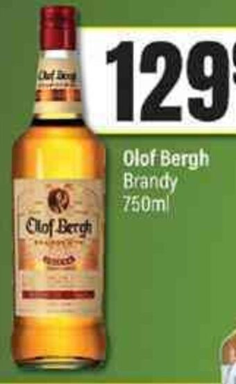 Olof Bergh Brandy 750ml