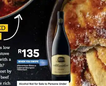 Allesverloren red wine