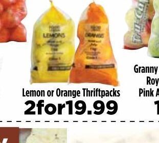 Food Lover's Market Lemons offer