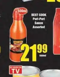 Boxer Best cook sauces offer