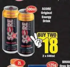 Boxer Score energy drink 2 offer