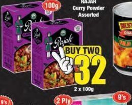 Boxer Rajah curry powder 2 offer