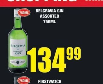 Boxer Liquors Belgravia gin offer