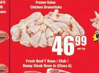 Boxer Chicken drumsticks offer