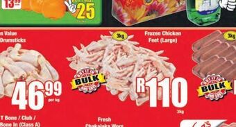 Boxer Chicken feet offer