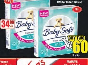 Boxer Baby soft toilet paper 2 offer