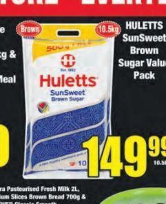 Boxer Huletts sugar offer