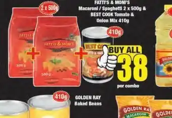 Boxer Fatti's & monis macaroni offer
