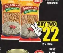 Boxer Golden ray macaroni 2 offer