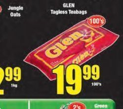 Boxer Glen tea offer
