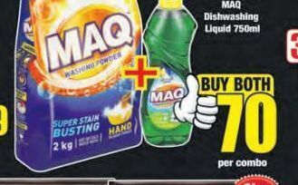 Boxer Maq washing powder offer