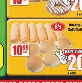 Boxer Hot dog bun offer