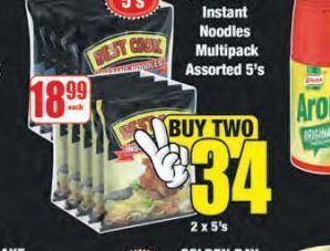 Boxer Best cook noodles 2 offer