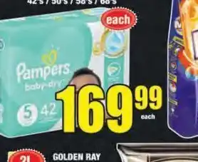 Boxer Pampers nappies offer