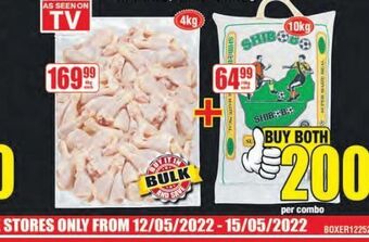 Boxer Chicken drumsticks offer