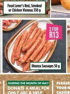 Food Lover's Market Sausages 3 offer
