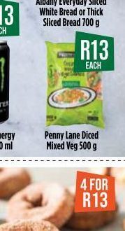 Food Lover's Market Penny lane frozen vegetables offer