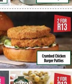Food Lover's Market Chicken burgers 2 offer