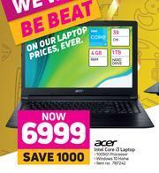 Game Acer Intel Core i3 Laptop offer
