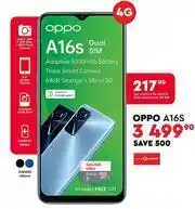 Edgars Oppo A16S 4G offer