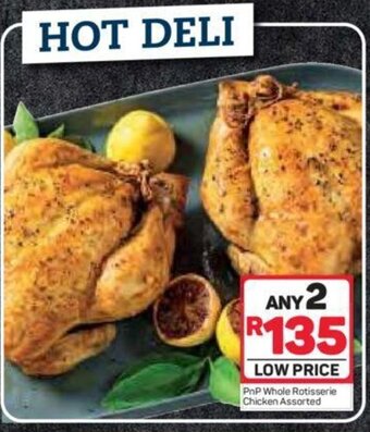 Pick n Pay PnP Whole Rotisserie Chicken Assorted offer