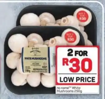 Pick n Pay No Name™ White Mushrooms 250g offer
