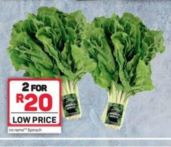 Pick n Pay No Name™ Spinach offer