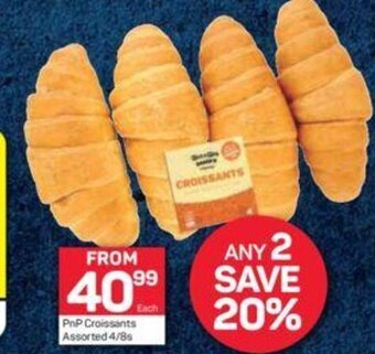 Pick n Pay PnP Croissants Assorted 4/8s offer