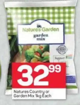 Pick n Pay Natures Country or Garden Mix 1kg each offer