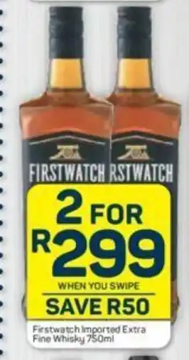 Pick n Pay Firstwatch Imported Extra Fine Whisky 750 ml offer