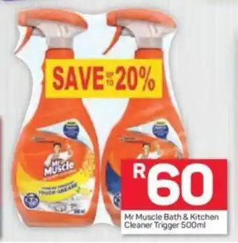 Pick n Pay Mr Muscle Bath & Kitchen Cleaner Trigger 50 ml offer