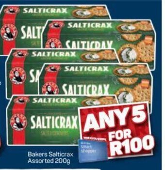 Bakers Salticrax Assorted 200g