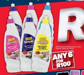 Pick n Pay Plush Supreme All Purpose Cream Cleaner Assorted 750 ml offer
