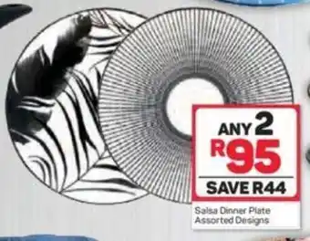 Salsa Dinner Plate Assorted Designs