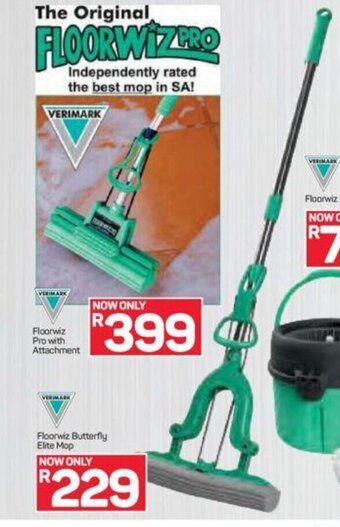 Pick n Pay Floorwiz Butterfly Elite Mop offer