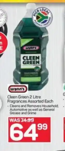 Pick n Pay Wynn's Cleen Green Fragrance Assorted each offer