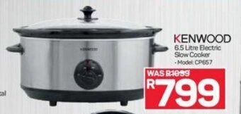 Pick n Pay Kenwood 6.5 Litre Electric Slow Cooker offer