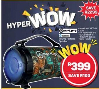 Pick n Pay Amplify - Thump Portable Speaker offer