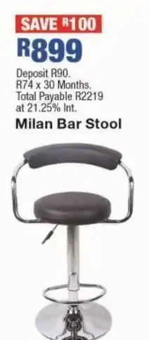 Milan bar stool