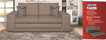 OK Furniture Monaco sleeper couch offer