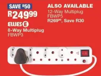 OK Furniture 8 way multiplug fbwp3 offer