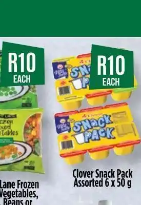 Food Lover's Market Clover snacks offer