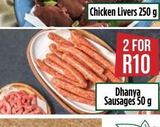 Food Lover's Market Dhanya sausages 2 offer